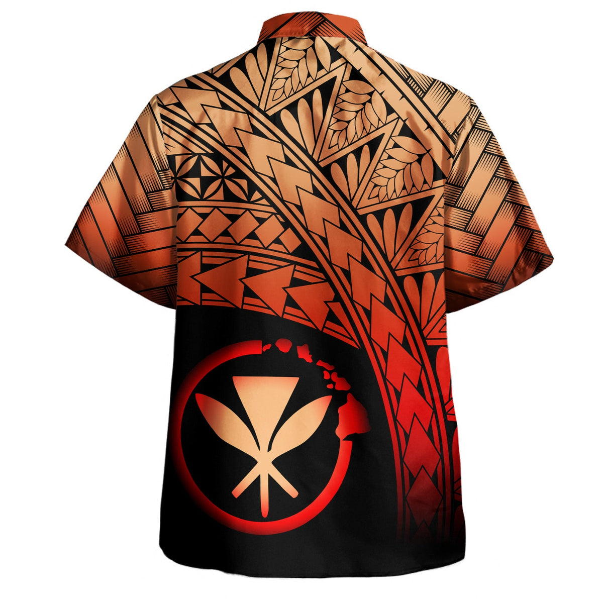 Hawaii Hawaiian Shirt Plumeria Tattoo Tribal-Myprintsy