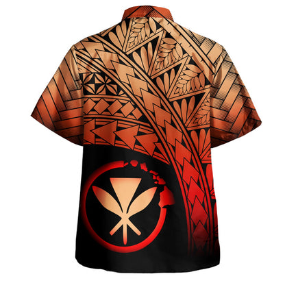 Hawaii Hawaiian Shirt Plumeria Tattoo Tribal-Myprintsy