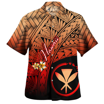 Hawaii Hawaiian Shirt Plumeria Tattoo Tribal-Myprintsy