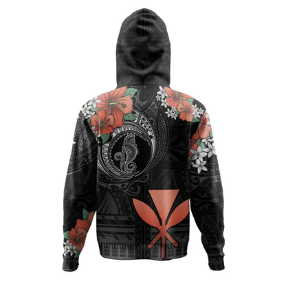 Hawaii Hoodie Kanaka Maoli Seahorse Polynesian Tattoo-Myprintsy