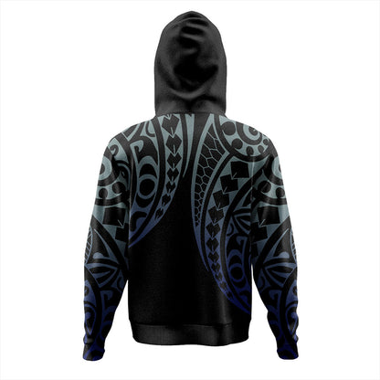 Hawaii Hoodie Map Kakau Style-Myprintsy