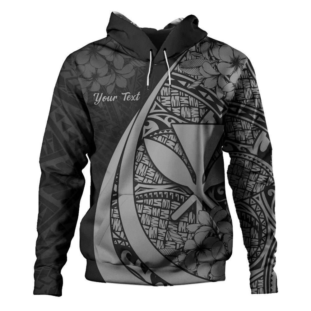 Hawaii Hoodie National Plumeria Flower Symbols Style-Myprintsy