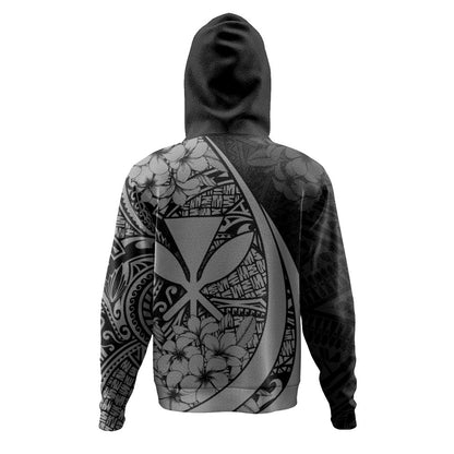Hawaii Hoodie National Plumeria Flower Symbols Style-Myprintsy