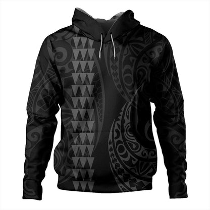 Hawaii Hoodie Polynesia Kakau Style-Myprintsy