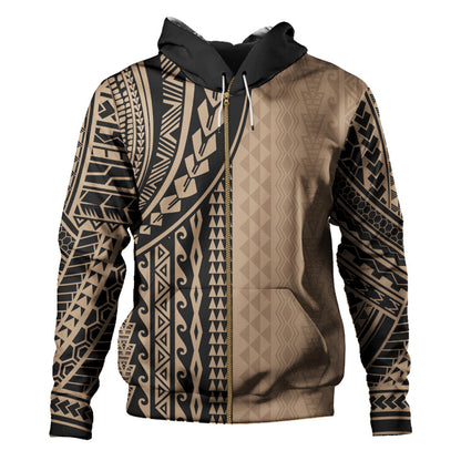 Hawaii Hoodie Polynesia Polynesian Tattoo-Myprintsy