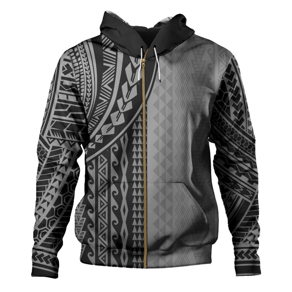 Hawaii Hoodie Polynesia Polynesian Tattoo-Myprintsy