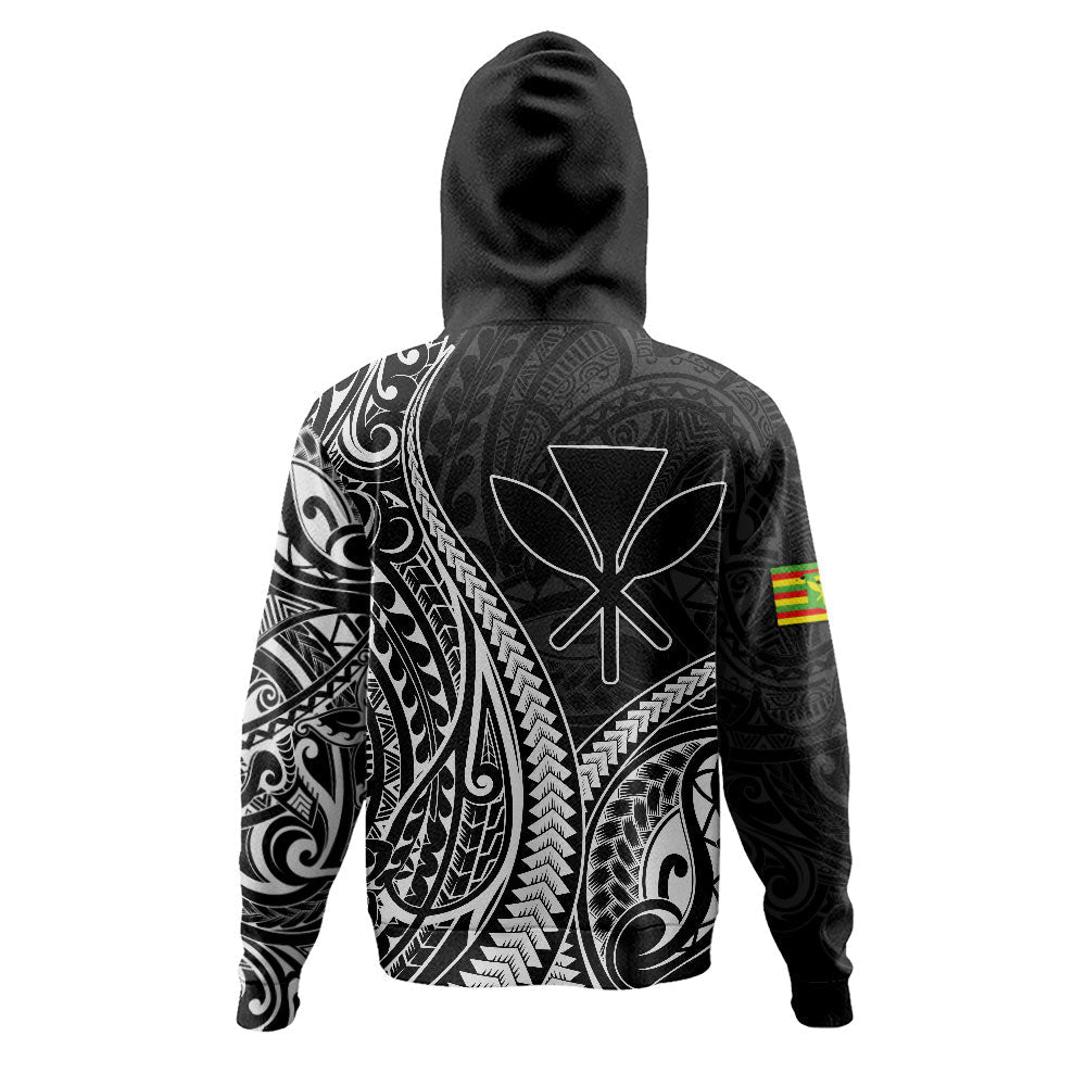 Hawaii Hoodie Polynesian Tribal Tattoo Island Spirit Style-Myprintsy