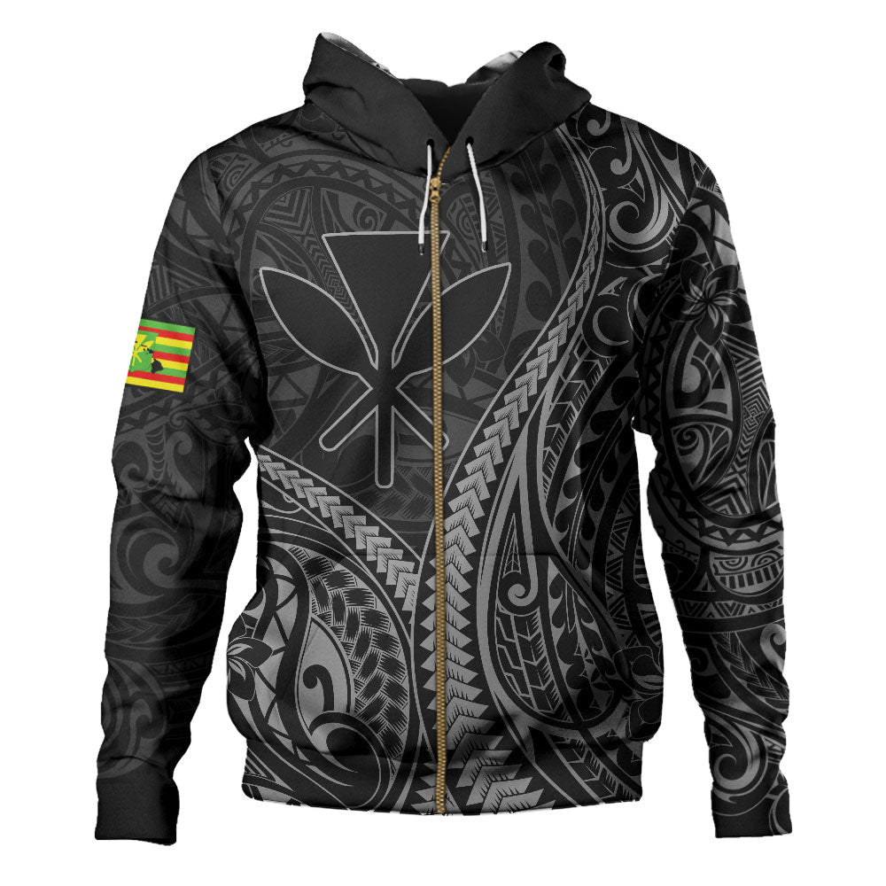 Hawaii Hoodie Polynesian Tribal Tattoo Island Spirit Style-Myprintsy