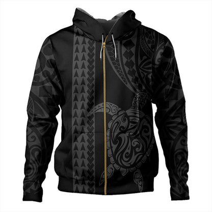 Hawaii Hoodie Polynesian Tribal Turtle-Myprintsy