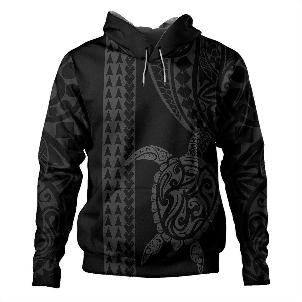 Hawaii Hoodie Polynesian Tribal Turtle-Myprintsy