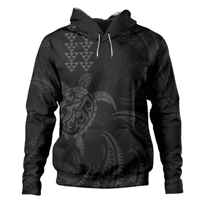 Hawaii Hoodie Polynesian Turtle Tribal Ocean Spirit-Myprintsy