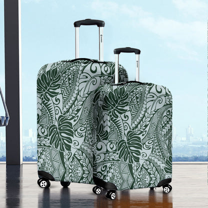 Hawaii Luggage Cover Tribal Pattern Leaf