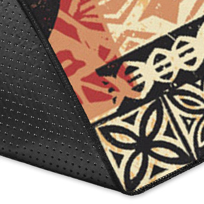 Hawaii Polynesian Area Rug - Hawaiian Style Tribal Fabric Patchwork-Myprintsy