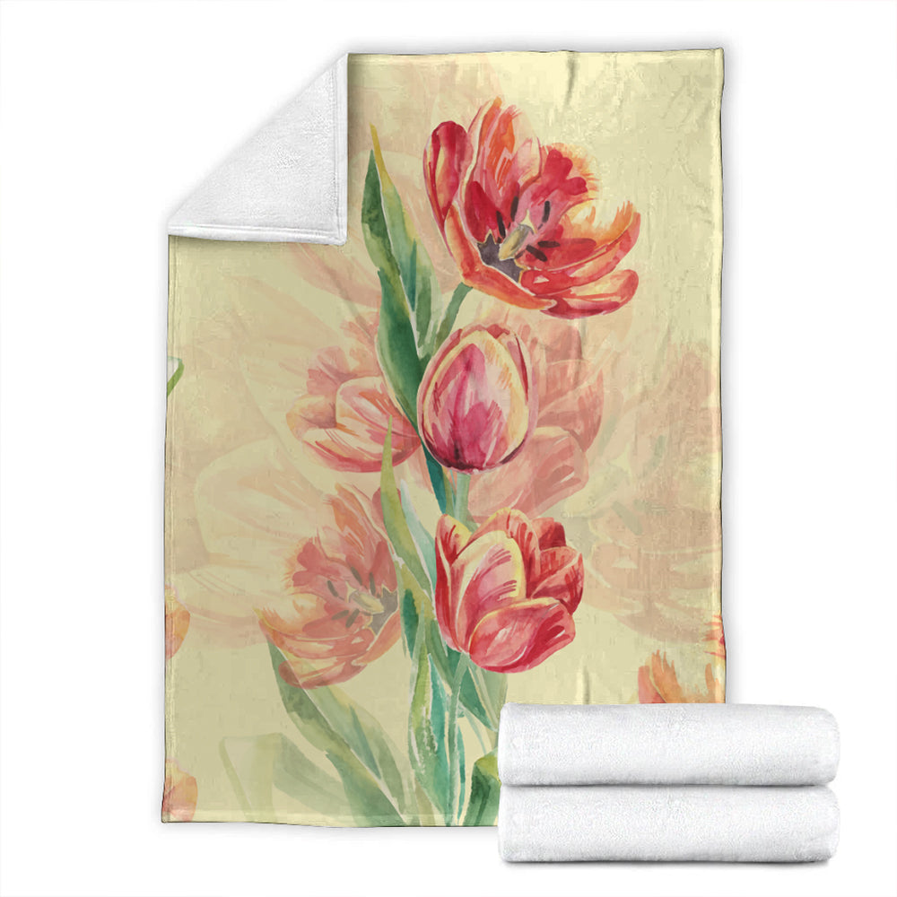 Hawaii Premium Blanket Flower Art-Myprintsy
