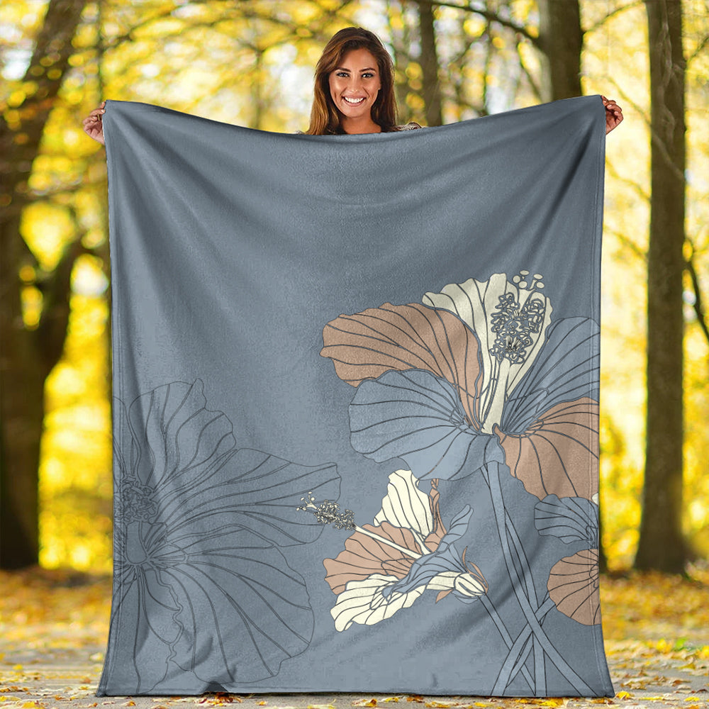 Hawaii Premium Blanket Hibiscus Art Tote New-Myprintsy