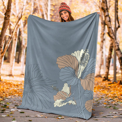 Hawaii Premium Blanket Hibiscus Art Tote New-Myprintsy