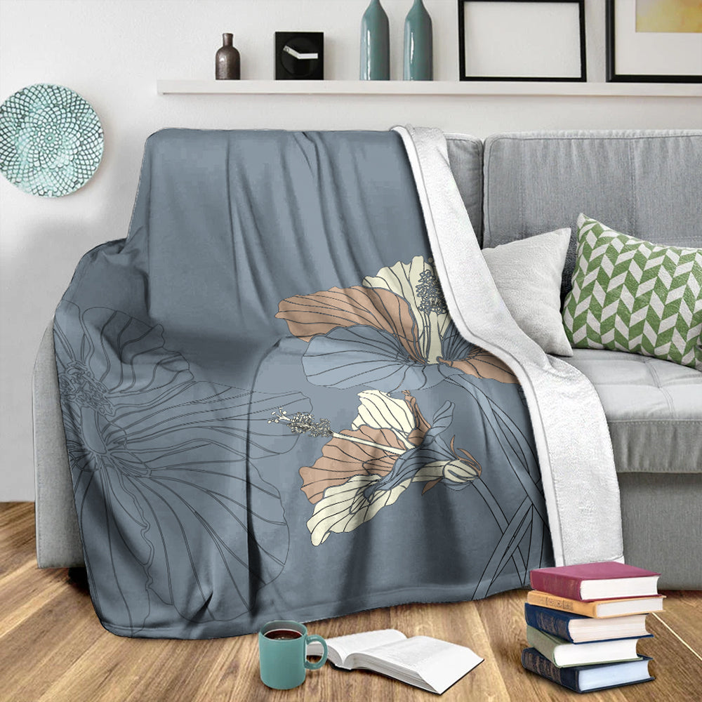 Hawaii Premium Blanket Hibiscus Art Tote New-Myprintsy