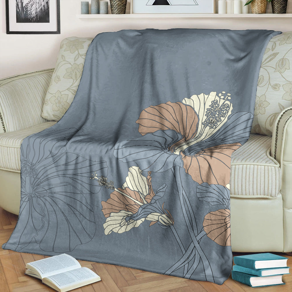 Hawaii Premium Blanket Hibiscus Art Tote New-Myprintsy
