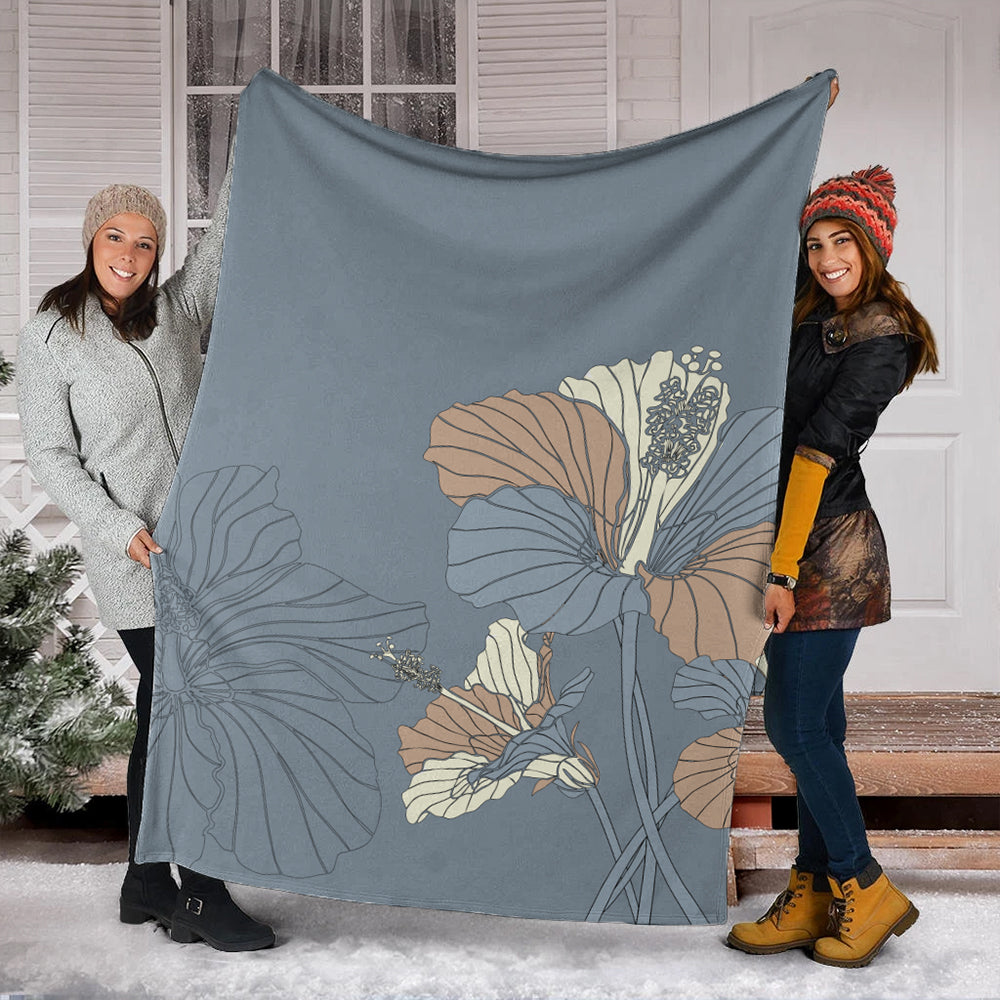 Hawaii Premium Blanket Hibiscus Art Tote New-Myprintsy