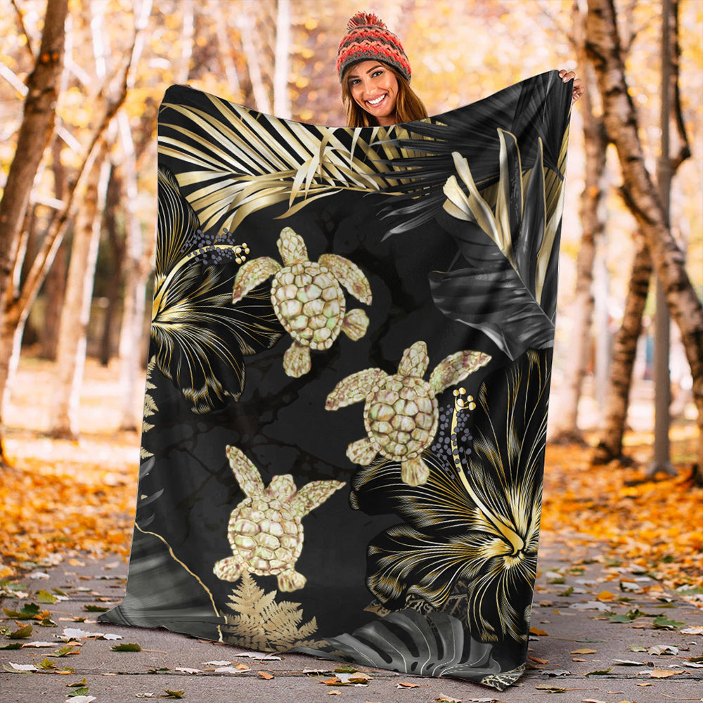 Hawaii Premium Blanket Kanaka Maoli Center Polynesian-Myprintsy