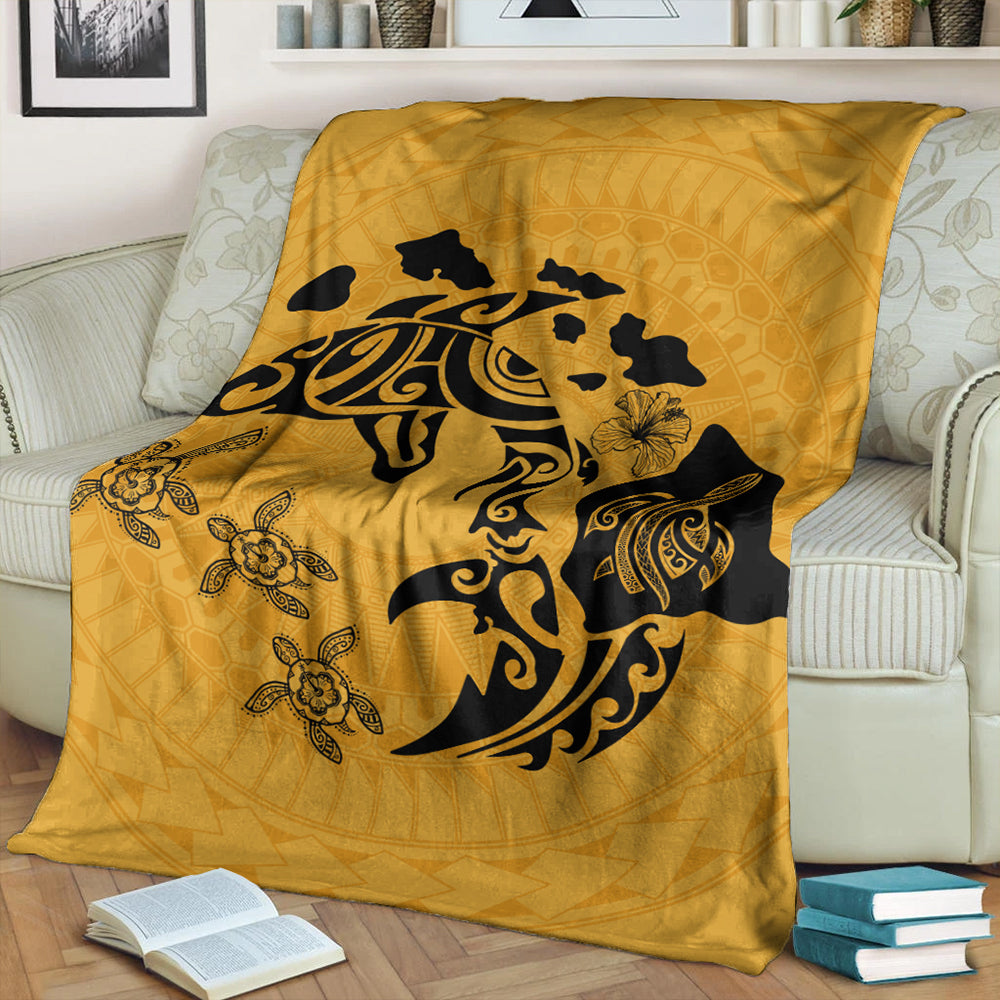 Hawaii Premium Blanket Love Animal Polynesian-Myprintsy