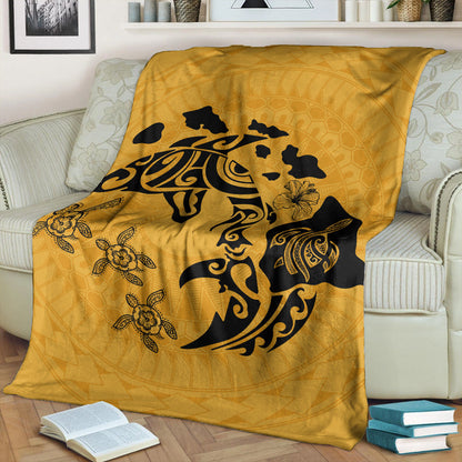 Hawaii Premium Blanket Love Animal Polynesian-Myprintsy