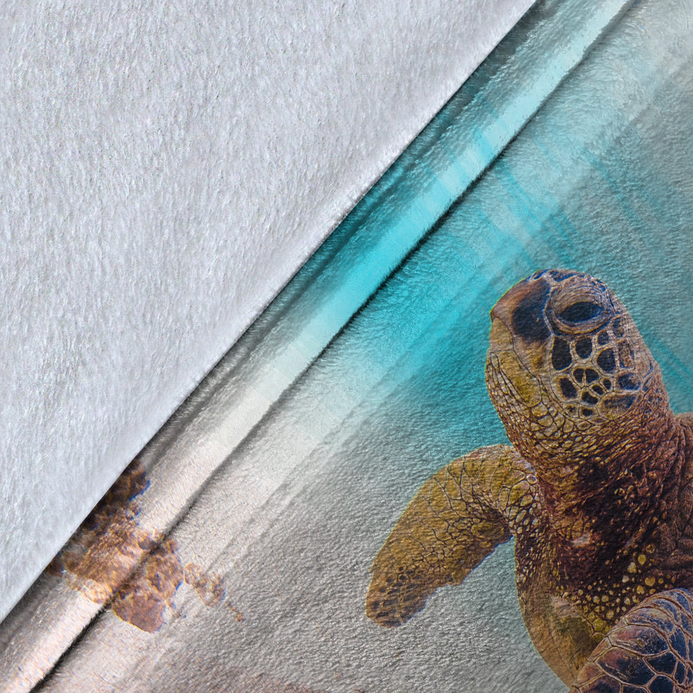 Hawaii Premium Blanket Ocean Picture-Myprintsy