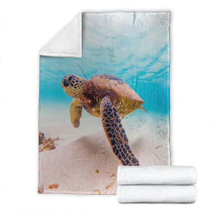 Hawaii Premium Blanket Ocean Picture-Myprintsy