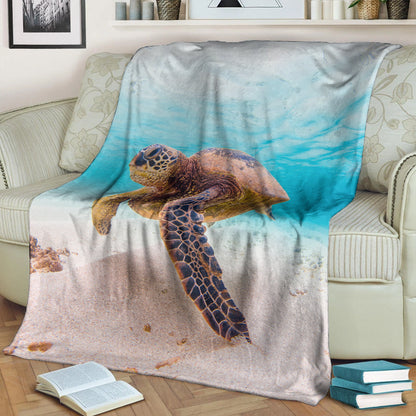 Hawaii Premium Blanket Ocean Picture-Myprintsy