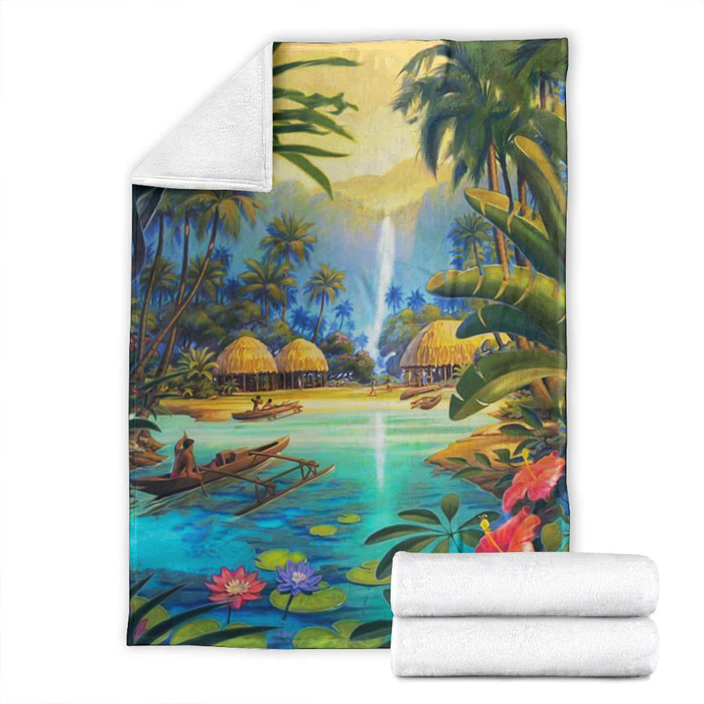 Hawaii Premium Blanket Picture-Myprintsy