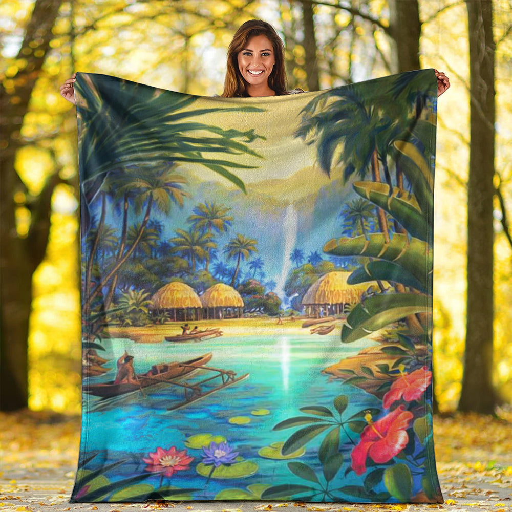 Hawaii Premium Blanket Picture-Myprintsy