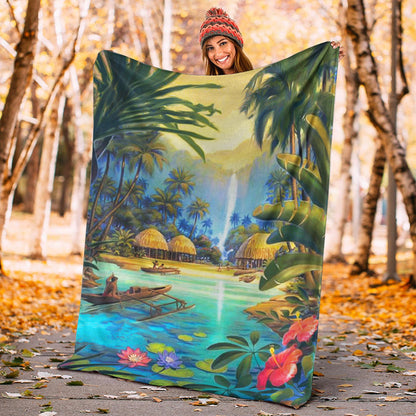 Hawaii Premium Blanket Picture-Myprintsy