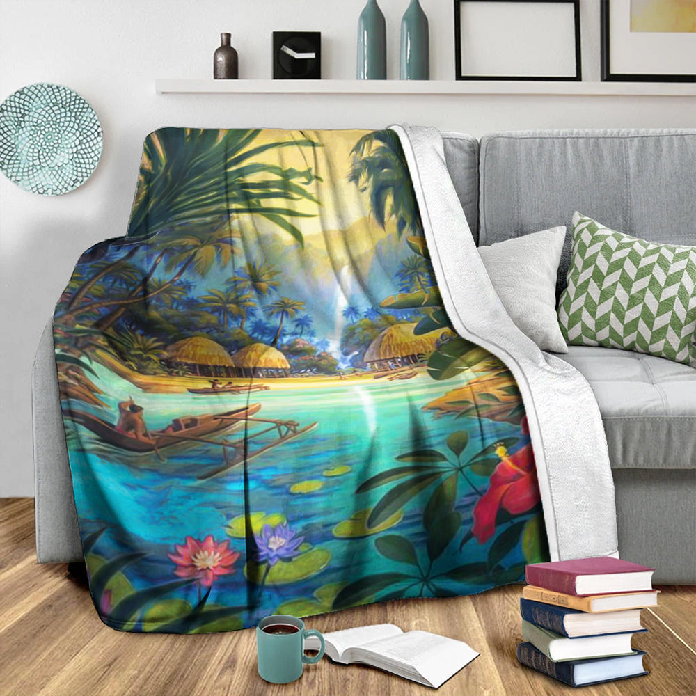 Hawaii Premium Blanket Picture-Myprintsy
