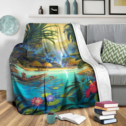 Hawaii Premium Blanket Picture-Myprintsy
