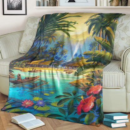 Hawaii Premium Blanket Picture-Myprintsy