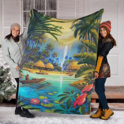 Hawaii Premium Blanket Picture-Myprintsy