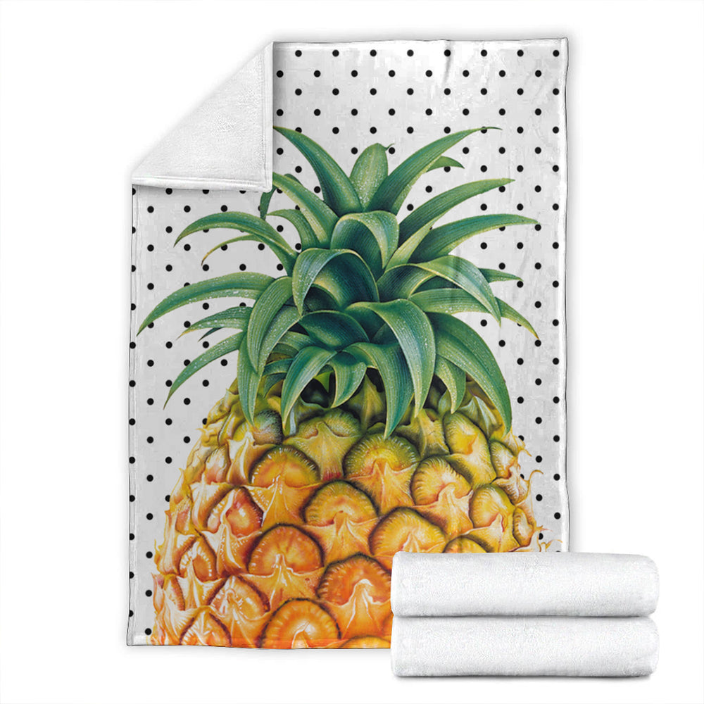 Hawaii Premium Blanket Pineapple Dottie-Myprintsy