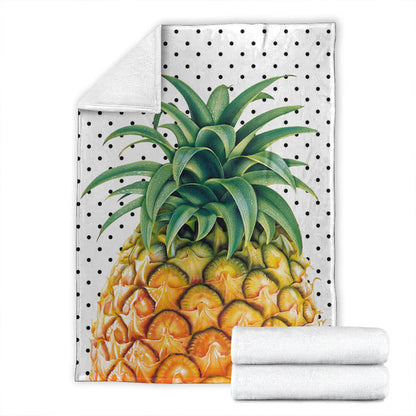 Hawaii Premium Blanket Pineapple Dottie-Myprintsy
