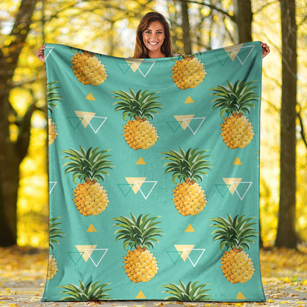 Hawaii Premium Blanket Pinespple Morden-Myprintsy