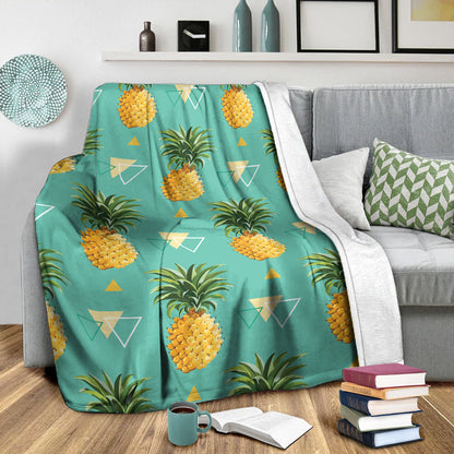 Hawaii Premium Blanket Pinespple Morden-Myprintsy