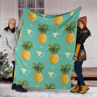 Hawaii Premium Blanket Pinespple Morden-Myprintsy