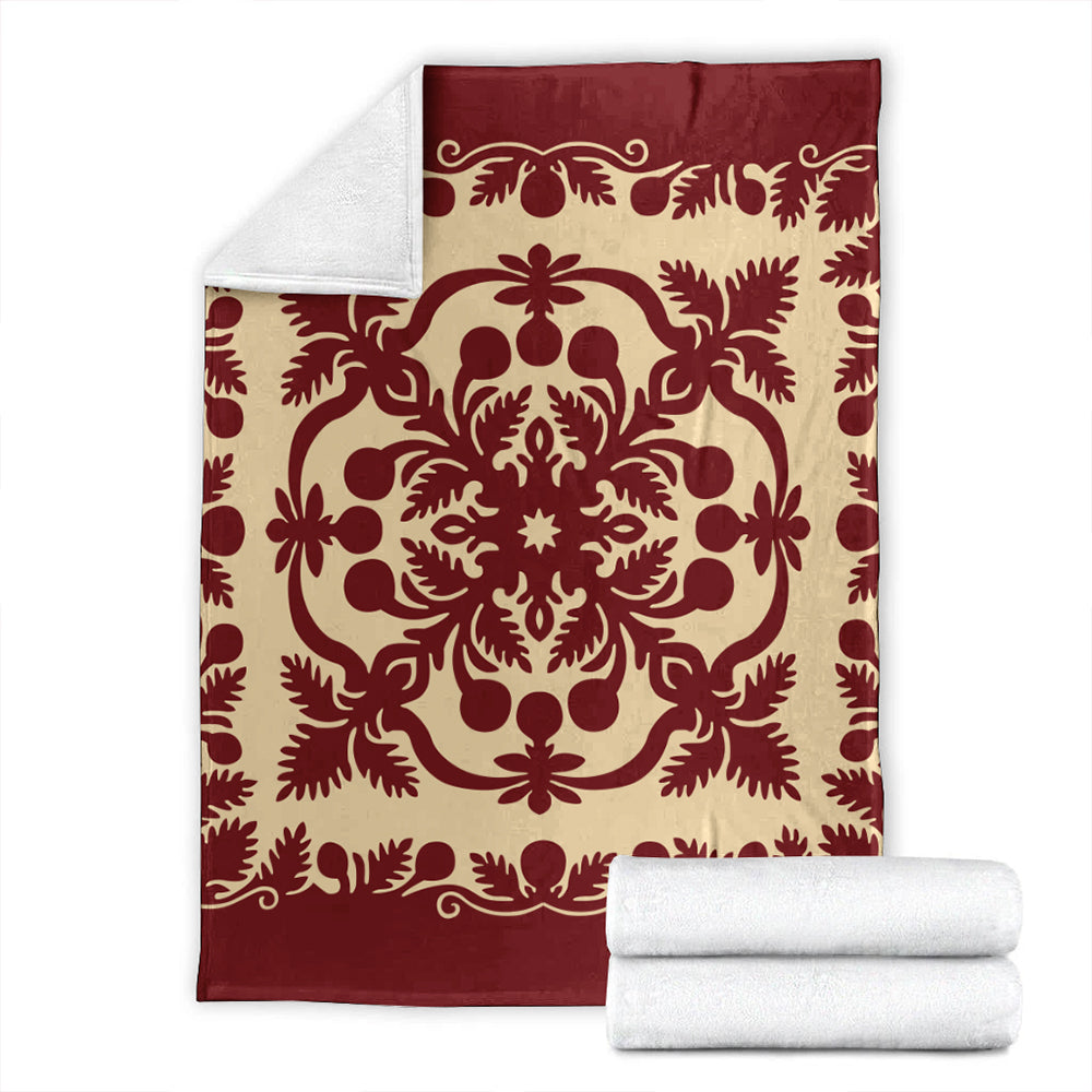 Hawaii Premium Blanket Quilt Royal-Myprintsy