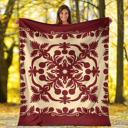 Hawaii Premium Blanket Quilt Royal-Myprintsy