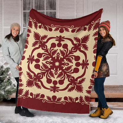 Hawaii Premium Blanket Quilt Royal-Myprintsy