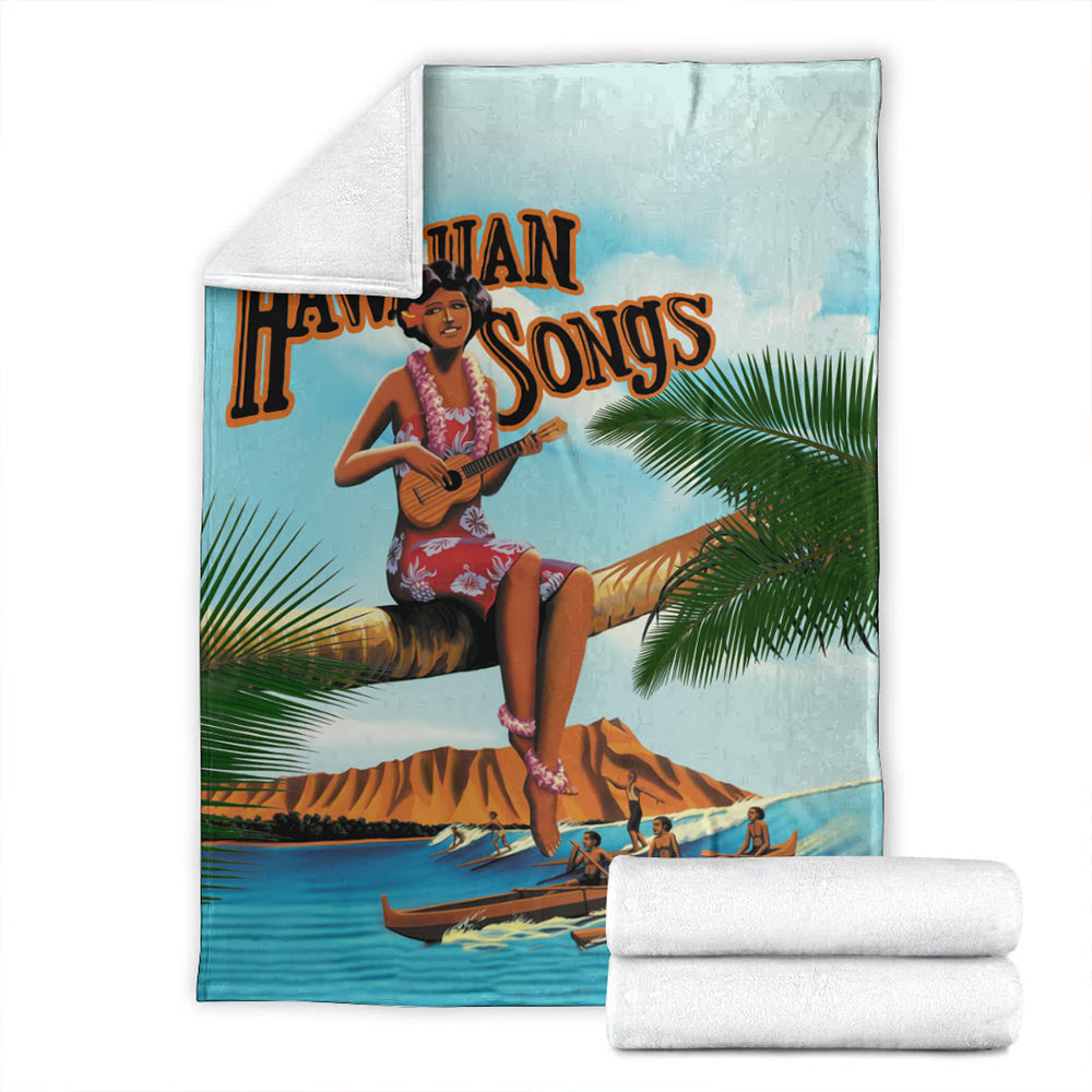 Hawaii Premium Blanket Song Premium Blanket-Myprintsy