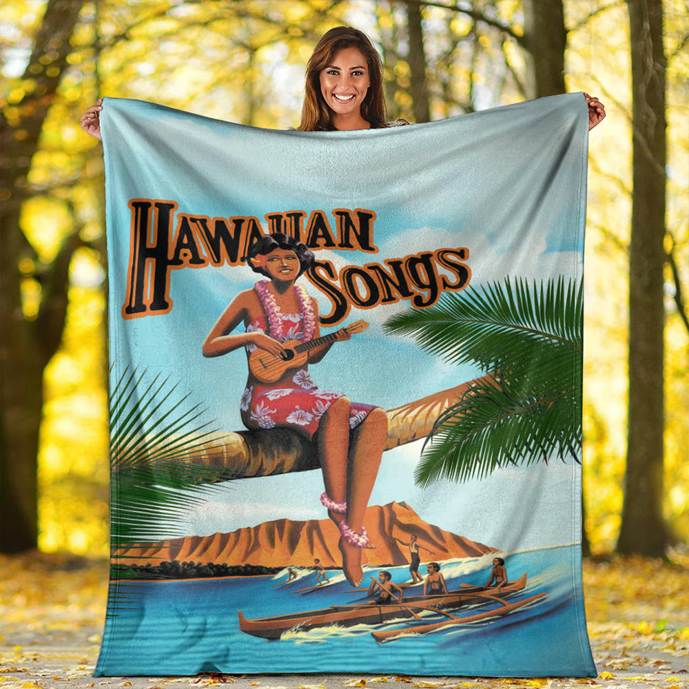 Hawaii Premium Blanket Song Premium Blanket-Myprintsy