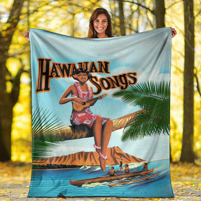Hawaii Premium Blanket Song Premium Blanket-Myprintsy