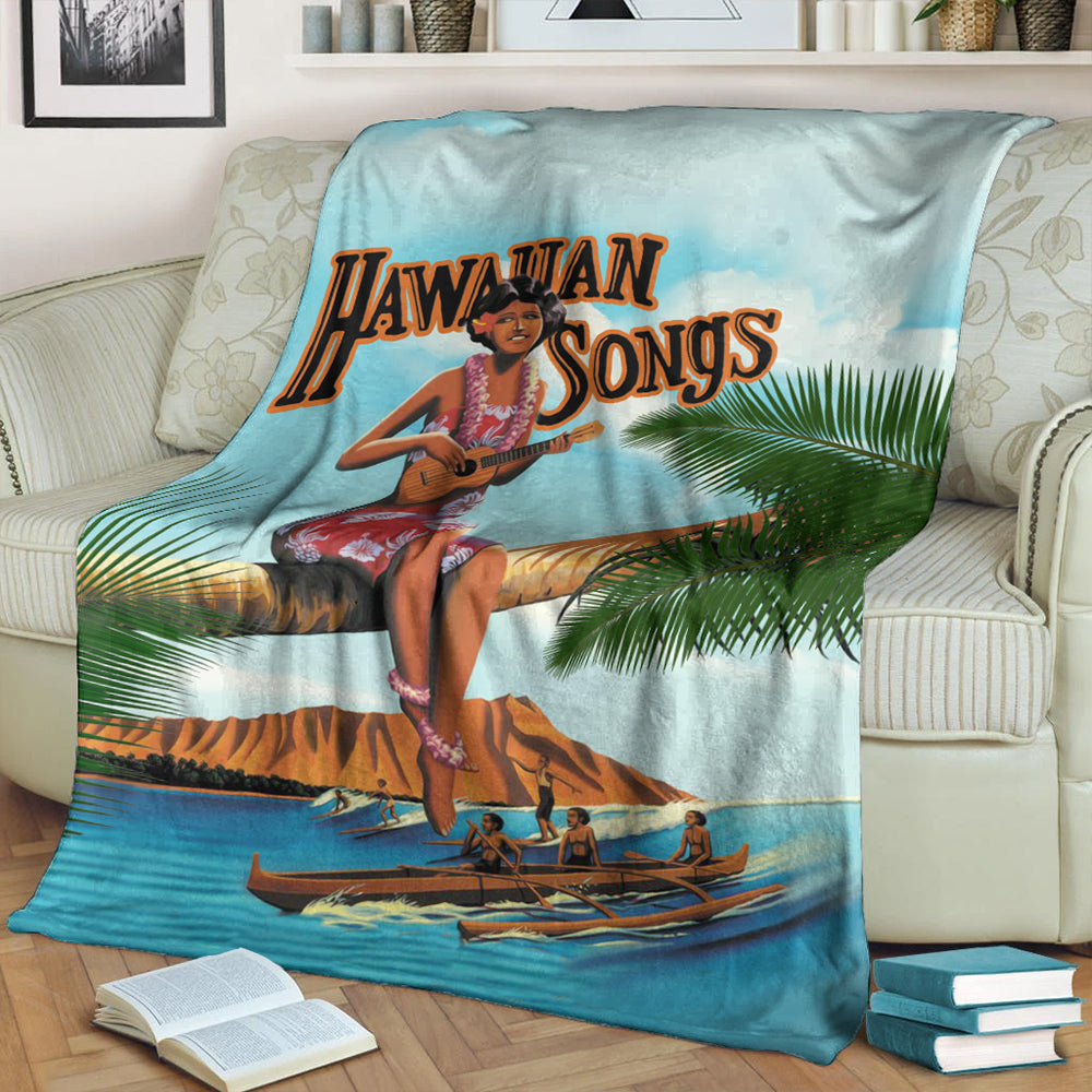Hawaii Premium Blanket Song Premium Blanket-Myprintsy