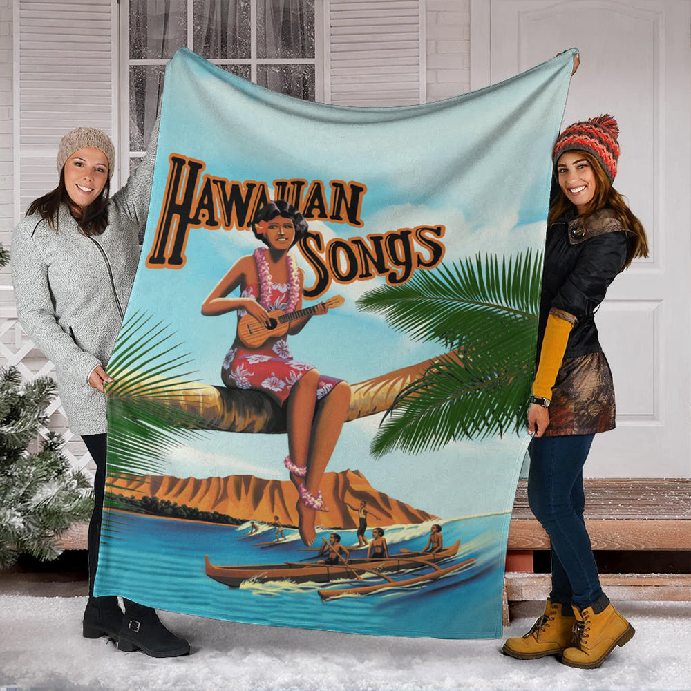 Hawaii Premium Blanket Song Premium Blanket-Myprintsy