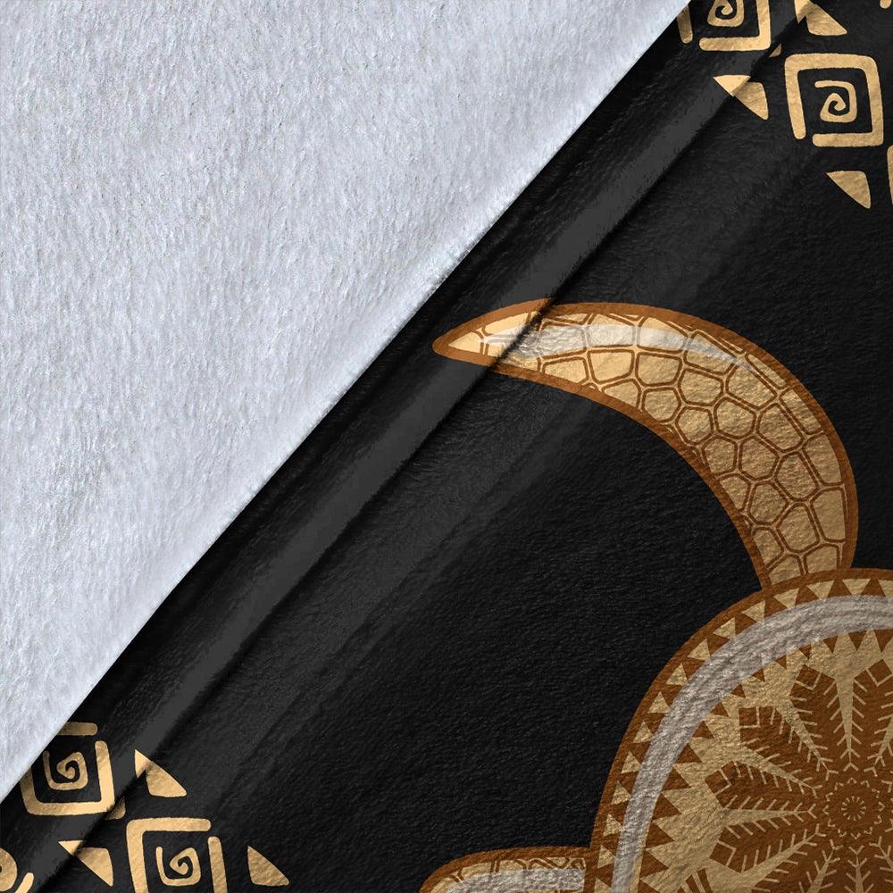Hawaii Premium Blanket Traditional Turtle Pattern-Myprintsy